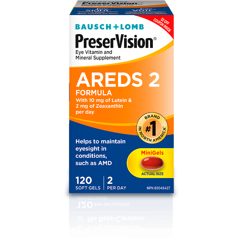 PreserVision® Eye Vitamin and Mineral Supplement AREDS 2 Formula