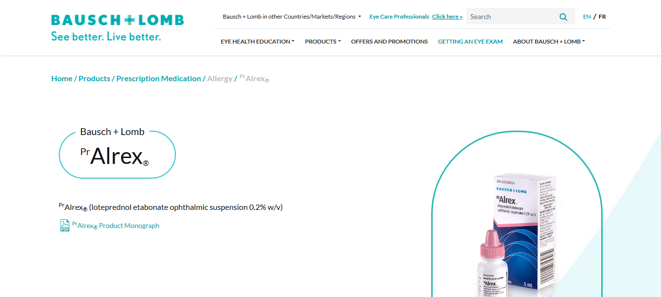 ALREX® Dosing Instructions For Multisymptom Relief, SAC