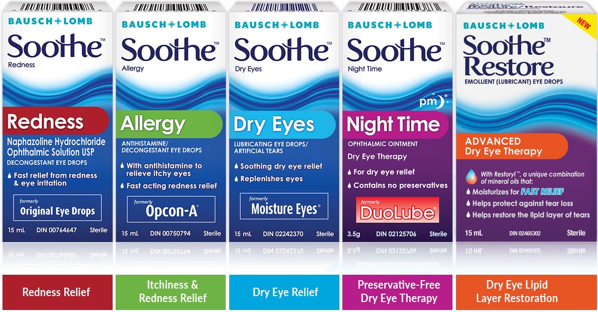 Soothe® Restore Bausch + Lomb