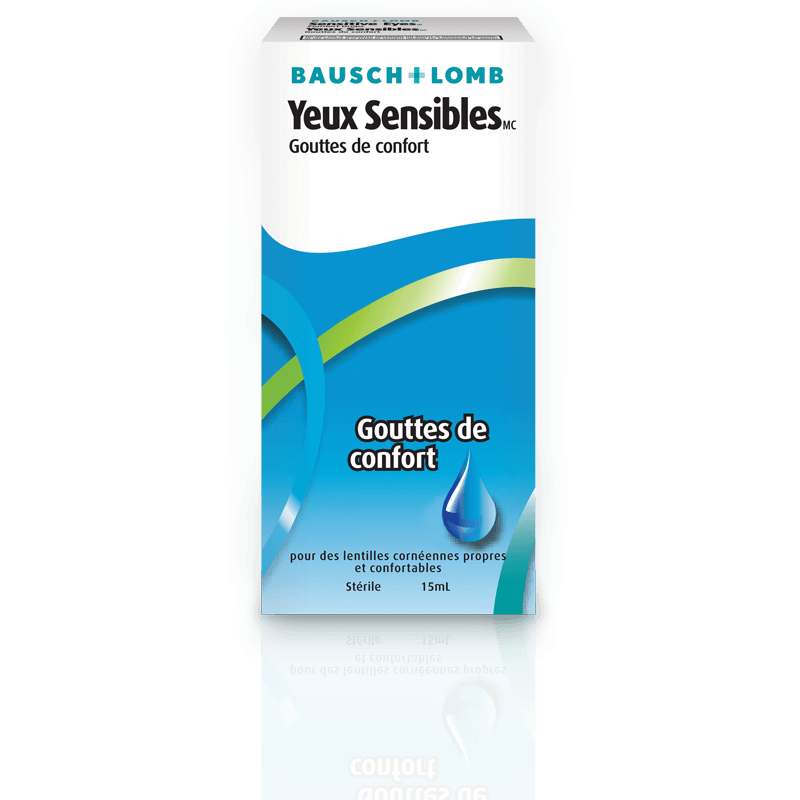 Gouttes de confort Yeux SensiblesMD - Bausch + Lomb