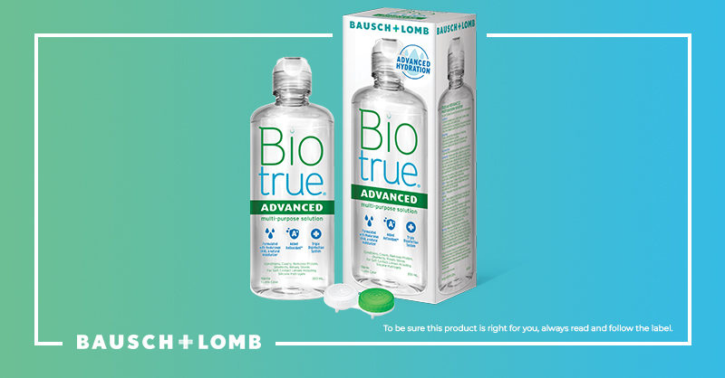 Bausch + Lomb Launches Biotrue<sup>®</sup> Advanced Multi-Purpose Solution in Canada