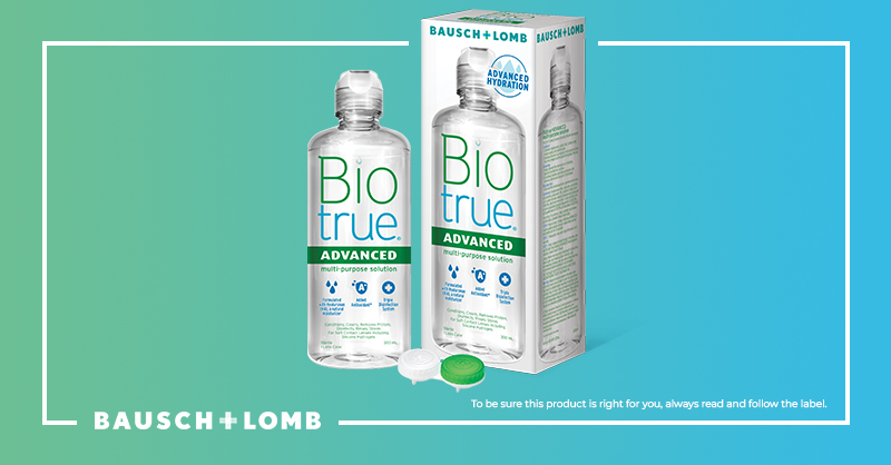 Bausch + Lomb lance la Solution polyvalente Biotrue<sup>MD</sup> Supérieure au Canada